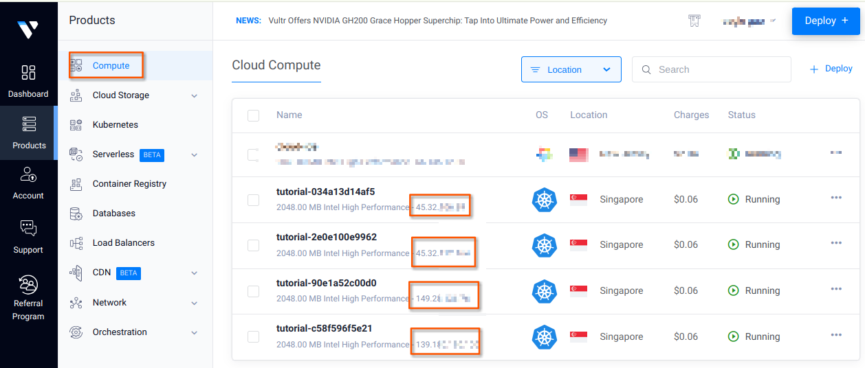 vult product computer view