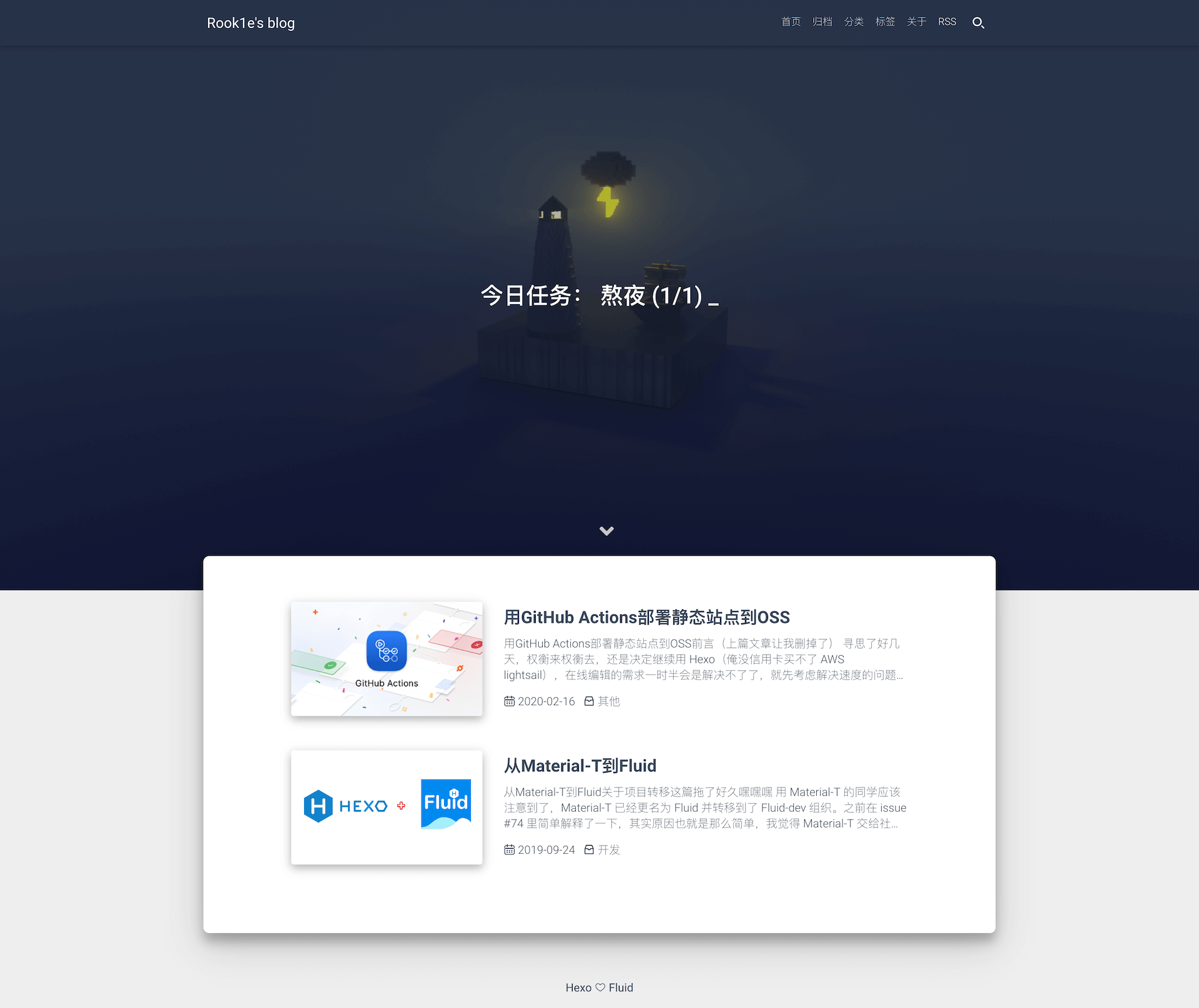 Fluid theme