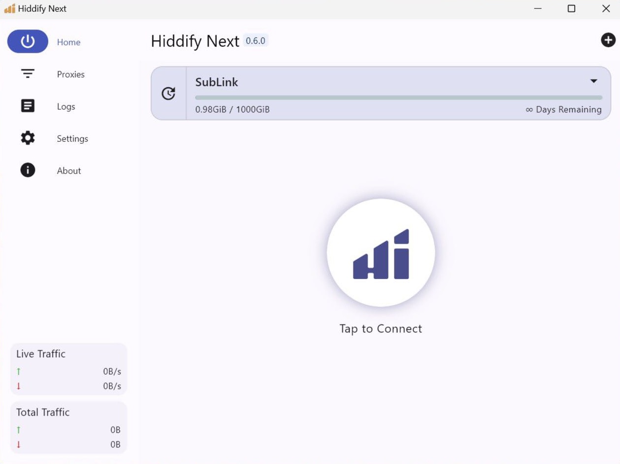 Install hiddify on Windows step 10