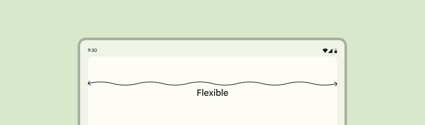 Material 3 layout single pane