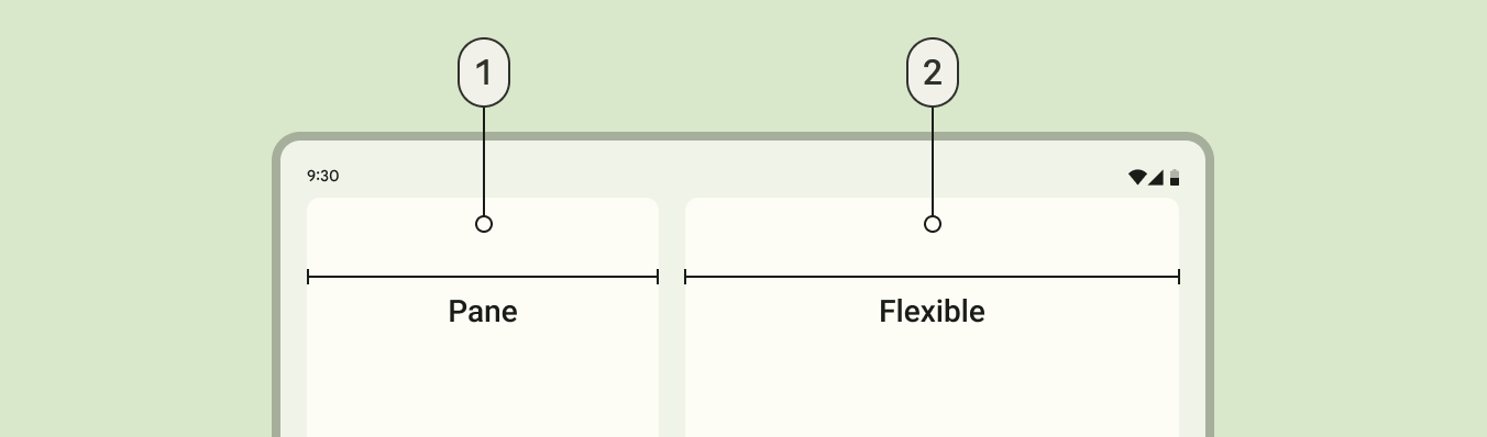 Material 3 pane types 