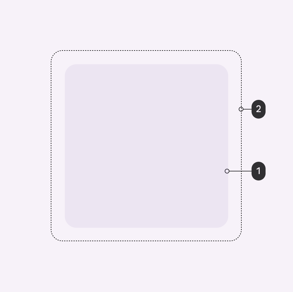 Material 3 layout folded screen