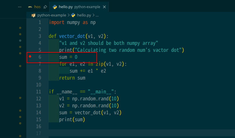 Visual Studio Code 设置断点